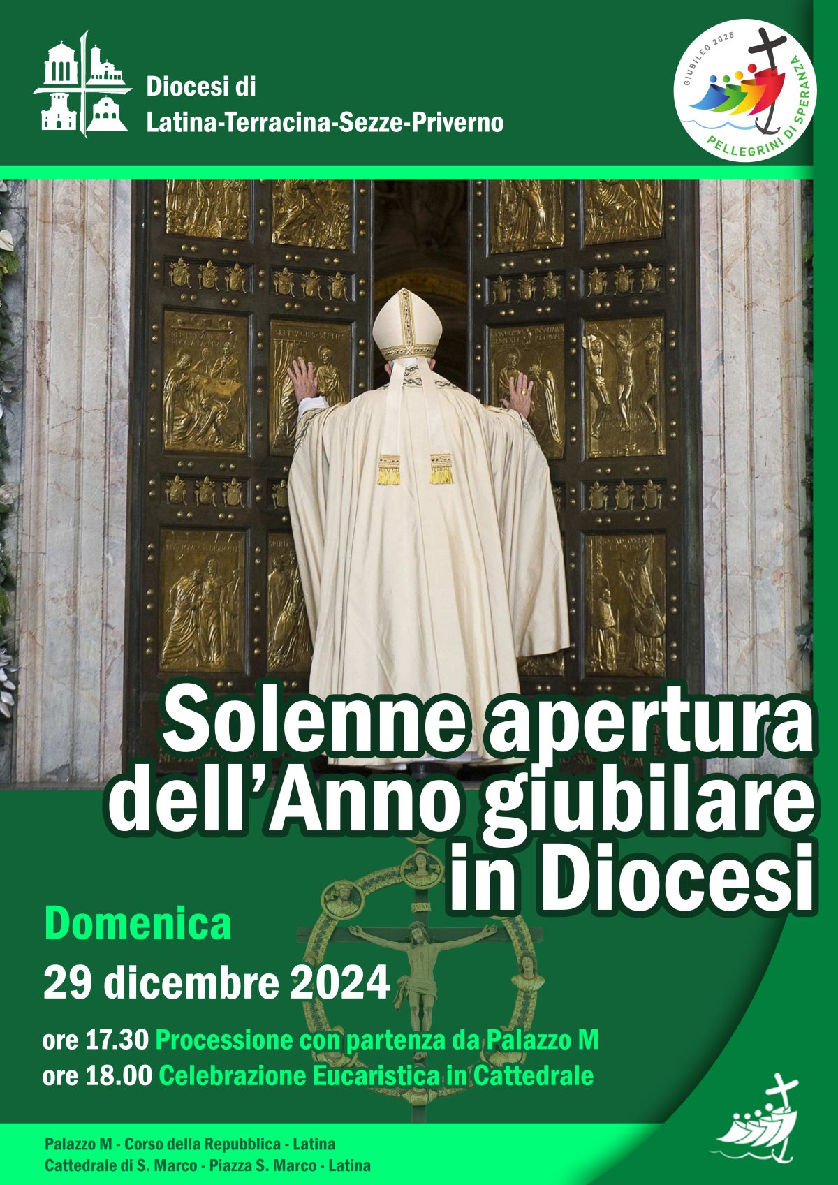 Giubileo ordinario 2025 Pellegrini di speranza nella Diocesi di Latina